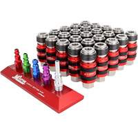 Milton 1750BK-DSPKIT Universal Safety Exhaust Coupler Display Pack