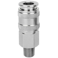 Milton 744 5 In 1 Universal Quick-Connect Coupler, 1/4 Male NPT
