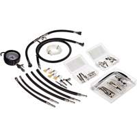 Mityvac MV5546 Fuel Pressure Test Kit, 37 Adapters, 4' Pressure Test Hose, with Case