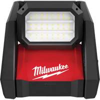 Milwaukee 2366-20 M18 Rover Dual Power Flood Light, LED, 2000/4000/1200 Lumens, Plastic Housing