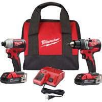 Milwaukee ML2892-22CT M18 Compact Brushless Drill Driver & Impact Driver Combo Kit