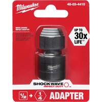 Milwaukee 48-03-4410 SHOCKWAVE 1/2" Square to 1/4" Hex Adapter
