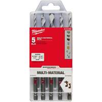 Milwaukee 48-20-8898 SHOCKWAVE Impact Duty Carbide Multi-Material Drill Bit Set - 5PC