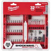 Milwaukee ML48-32-4004 32-Piece Shockwave Driver Bit Set