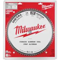 Milwaukee 48-40-4505 Endurance&reg; Circular Saw Blade, 14"