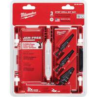 Milwaukee ML48-89-9221 3-Piece Step Drill Bit Set