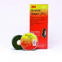 3M 6133 Super 33 Vinyl Electrical Tape, 3/4 In x 52'