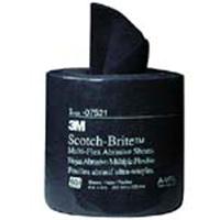 3M 7521 Multiflex Abrasive Sheets, 8 Inches x 20 Feet