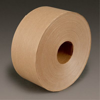 3M 6147 Water Activated Paper Tape, 3 Inch x 450 Feet
