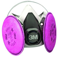 Half Facepiece Respirator, Medium MMM7182 | ToolDiscounter