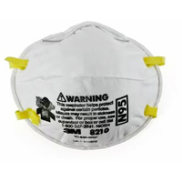 3M 8210 8210 Particulate Respirators, N95, NIOSH Certified