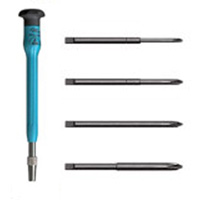 Moody Tools 55-0300 Interchangeable Cross Point Driver Set