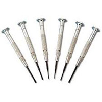 Moody Tools 57-0116 Set Of 6 Slotted Drivers W/ Steel Handles & Canvas Roll