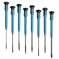 Set Of 8 Phillips Drivers With Fixed ESD-Safe Handles MOO58-0605 | ToolDiscounter