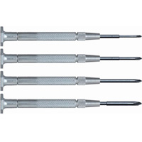 Set Of 4 Cross Point Drivers With Magnetic Handles MOO58-0801 | ToolDiscounter
