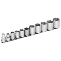 Martin Tools B11K 11Pc 3/8 Inch 6Pt Standard Socket Set