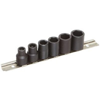 Martin Tools IB6K 3/8" 6-Point Impact Socket Set