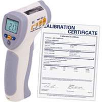 Food Service Infrared Thermometer with NIST Certificate REEFS-200-NIST | ToolDiscounter
