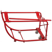 National Spencer 135WC Tilting Drum Cradle W/ Axle And Wheels