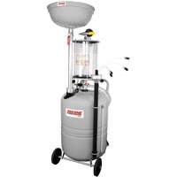 National Spencer ZE21CMB 21 Gallon Combo Oil Drain and Fluid Evacuator with Bowl