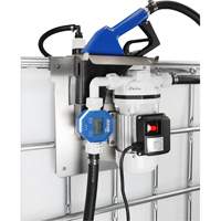 National Spencer ZE9115-IBC1 DEF Electric Pump Kit with Stainless Steel Auto Shut-Off Nozzle & Meter