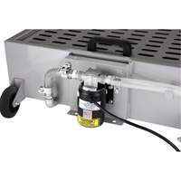 National Spencer ZELP26-EP Steel Low Profile Oil Drain with Electric Pump