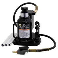 Omega Lift 18209 20 Ton Low Profile Air Actuated Bottle Jack