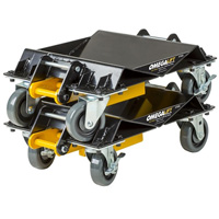 Omega Lift 47020 2000 lb Capacity Heavy Duty 3 In 1 Car Dolly Set