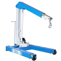 OTC 1814 Floor Crane, Remote Pump, 3 Ton
