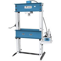 OTC 1854 Hydraulic Shop Press, 100 Ton Capacity, with Electric Pump