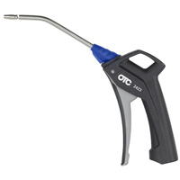 OTC 2423 Blow Gun, Stainless Steel Tip, Pistol Style, 50-235 PSI, 4-1/2" Vented Nozzle