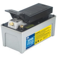 OTC 2510A Stinger Air/Hydraulic Treadle Pump, 10000 PSI, 98 cu. in. Reservoir