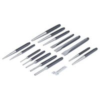 OTC 4600 Punch & Chisel Set, 16 Pc