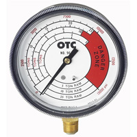 OTC 9652 Pressure And Tonnage Gauge 0-25 Ton