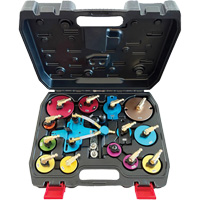 Car Certified Tools BAKIT01 Brake Bleeder Master Adapter Kit, 13 Adapters