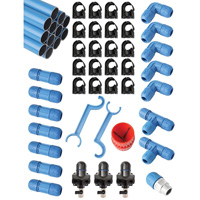 RapidAIr F28090 1 Inch Fastpipe Master Kit, 30 Ft, 3 Outlet