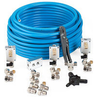 RapidAIr M3800 1/2 Inch Maxline Master Kit, 100 Ft, 3 Outlet