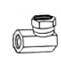 Samson 1974 3/4 x 3/4 Inch 90 Degree Swivel F x F