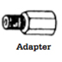 1/4 x 1/2 Inch Reducing Adapter - Pipe SAM2502 | ToolDiscounter