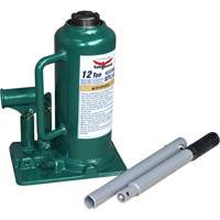 THA HYDRAULICS 61120 12 Ton Welded Inline Bottle Jack