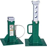 THA HYDRAULICS 63220 22 Ton Truck Jack Stands, Pin Style