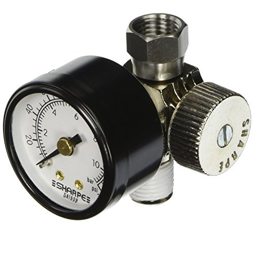 Sharpe 2210 24 Aav Air Adj Valve W/Gauge