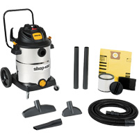 Shop Vac 8257806 Shop-Vac 16 Gallon Stainless Steel Wet/Dry Shop Vacuum with Hose & Accessories
