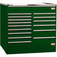 Tc3 Modular Tool Storage Cabinet 16 Drawers SHUTS6860 | ToolDiscounter