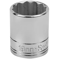 SK Tools 2319 Metric Chrome Socket
