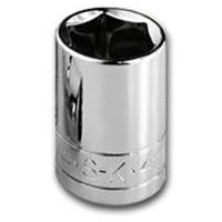 SK Tools 40023 1/2 Inch Drive 6 Point Socket, 23 mm
