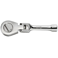 SK Tools 45178 Ratchet, 3/8 Drive, Stubby FleX-Head