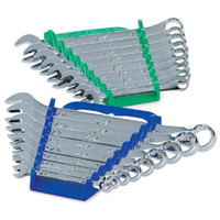 SK Tools 87018 18 Pc 12 Point Fractional & Metric Combinationination Wrench