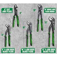 SK Tools SK01459 Dual-Material Multi-Purpose Pliers Set