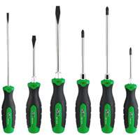 SK Tools SK02046 Dual-Material Magnetic Combination Screwdriver Set